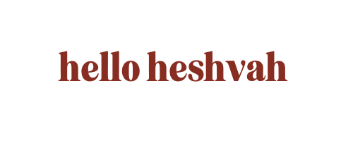 Hello Heshvah